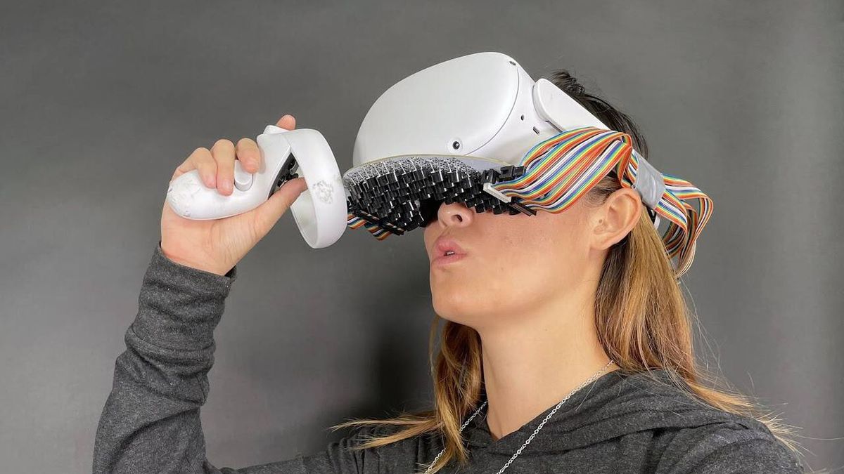 El dispositivo Haptics no requeriría colocar ningún elemento en la boca. 