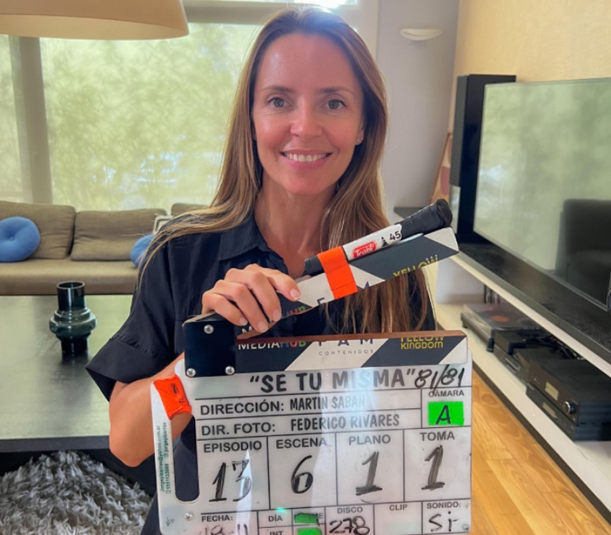 Una de las responsables de la serie, la productora mendocina María Ungaro. Una de las responsables de la serie, la productora mendocina María Ungaro.