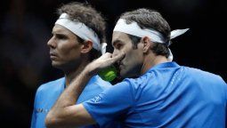 Federer y Nadal hacen historia: ¡los superhéroes juegan juntos!