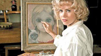 Tim Burton y la historia detrás de las pinturas de Margaret Keane