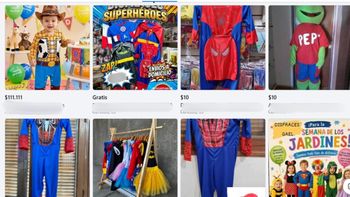 Vendía disfraces de superhéroes robados por Facebook y ahora lo obligaron a terminar la secundaria Vendía disfraces de superhéroes robados por Facebook y ahora lo obligaron a terminar la secundaria