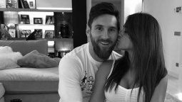 Crack: Messi sorprendió al publicar una foto íntima de Antonella