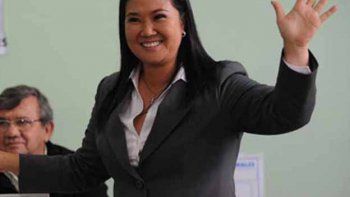 La hija de Fujimori encabeza los sondeos de intención de voto en Perú