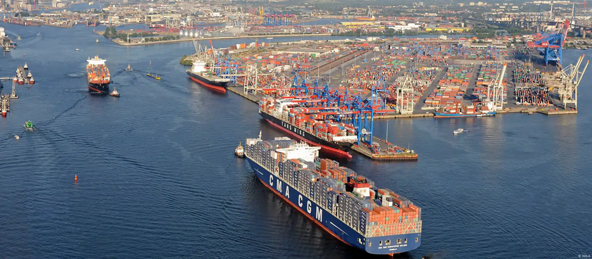 Por el puerto de Hamburgo (Alemania) ingresan a la Unión Europea un importante volúmen de productos exportados desde Mendoza Por el puerto de Hamburgo (Alemania) ingresan a la Unión Europea un importante volúmen de productos exportados desde Mendoza