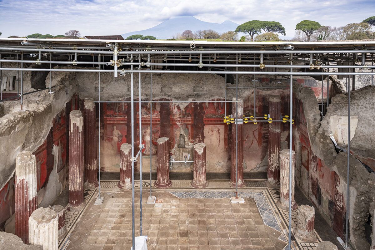 Descubrimiento revela un culto salvaje en Pompeya, al dios del desenfreno