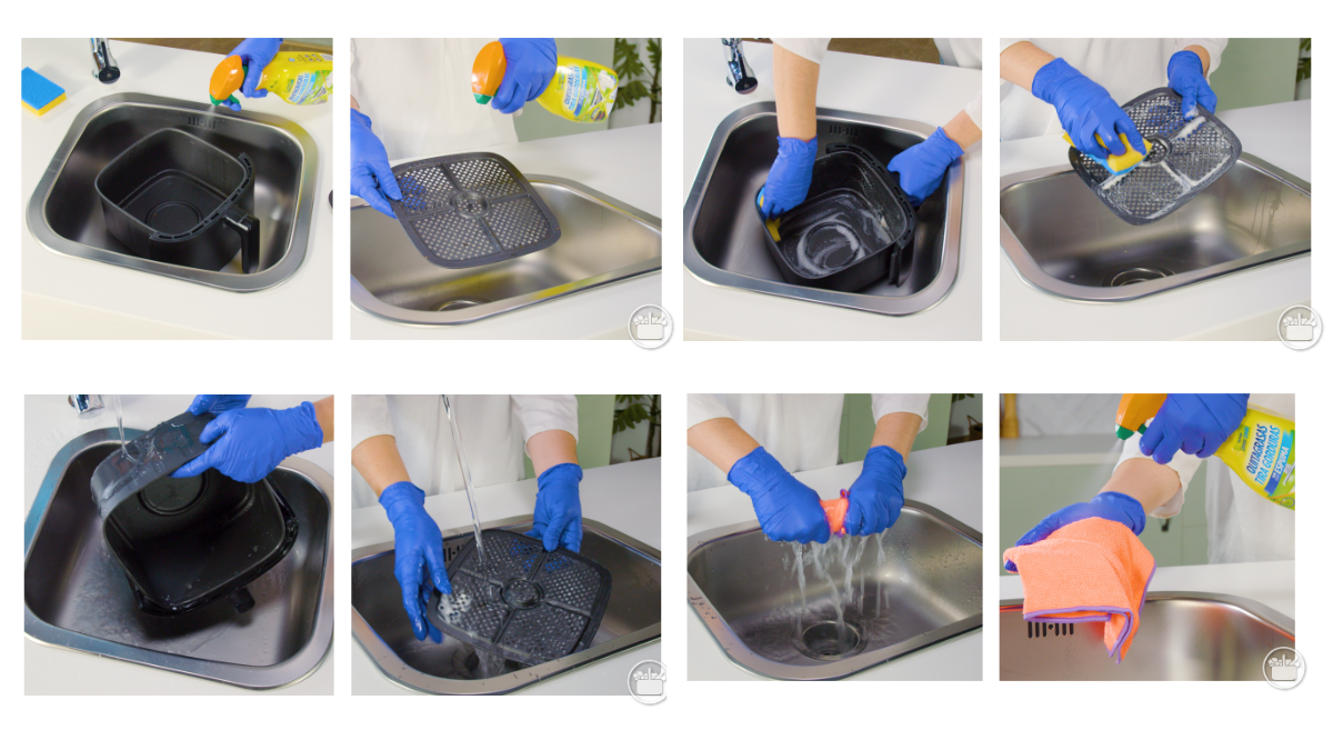 Paso a paso para limpiar tu electrodoméstico de cocina. Paso a paso para limpiar tu electrodoméstico de cocina.