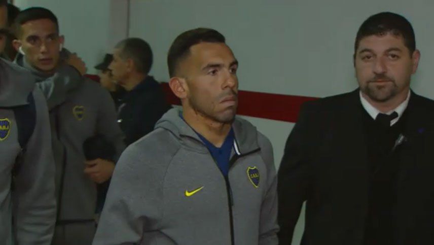 La carita de Carlos Tevez dio que hablar