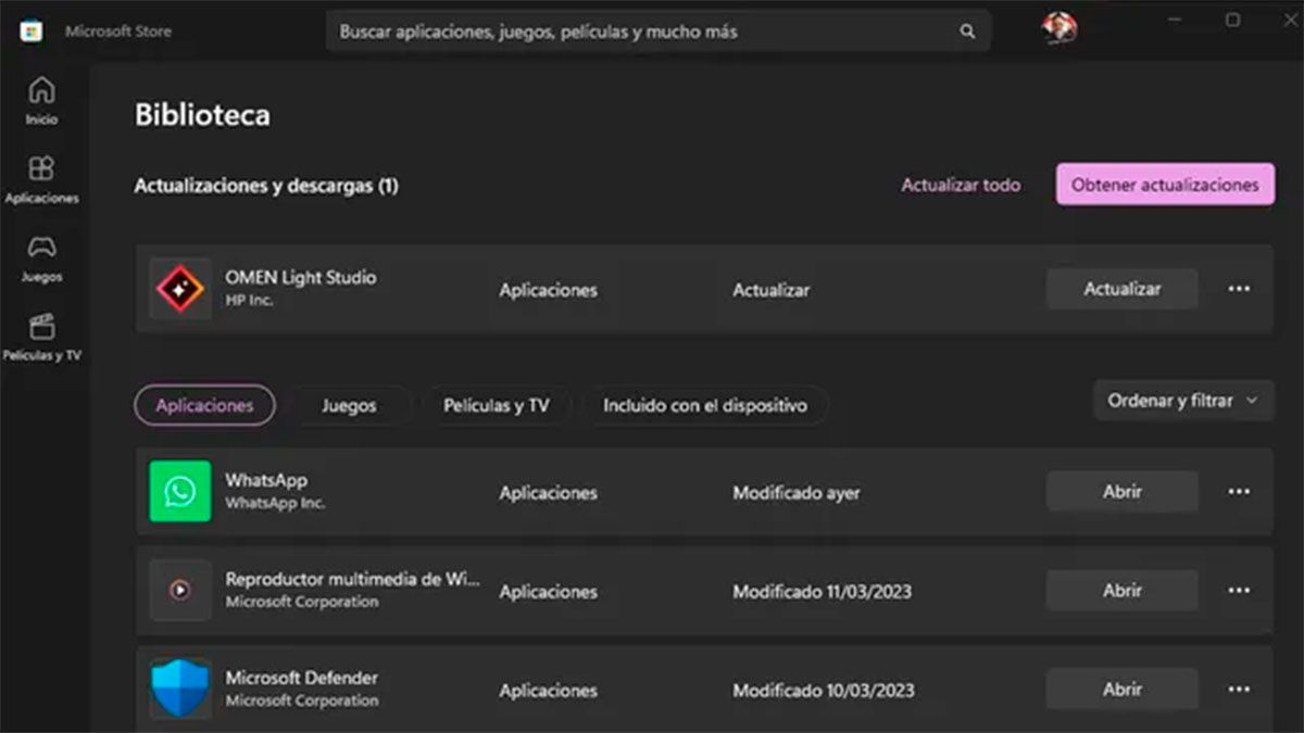 En tu PC con Windows, lo que tienes que hacer es entrar en la tienda de aplicaciones del ordenador.