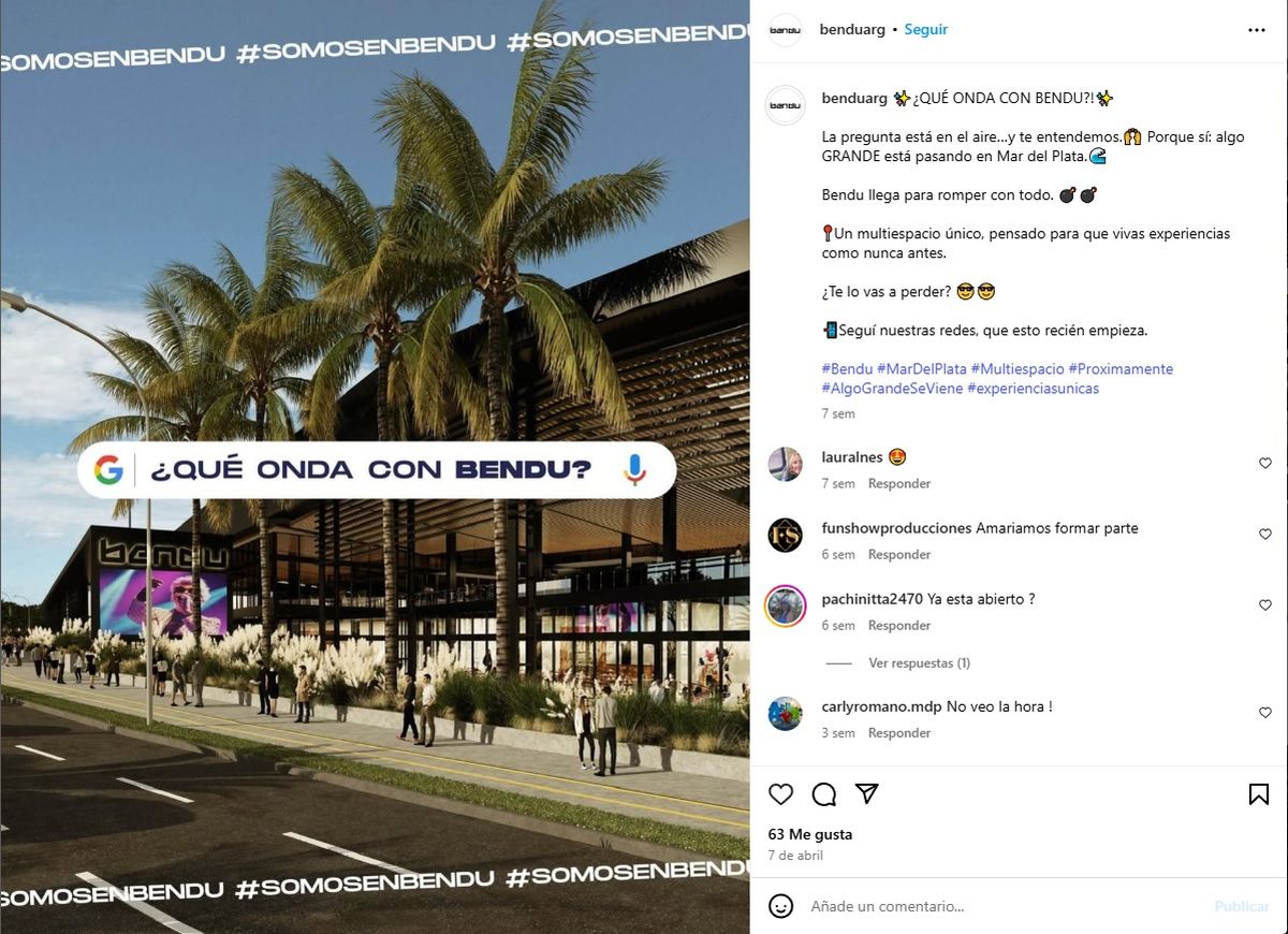 Muchas personas esperan la llegada de este increíble lugar Muchas personas esperan la llegada de este increíble lugar