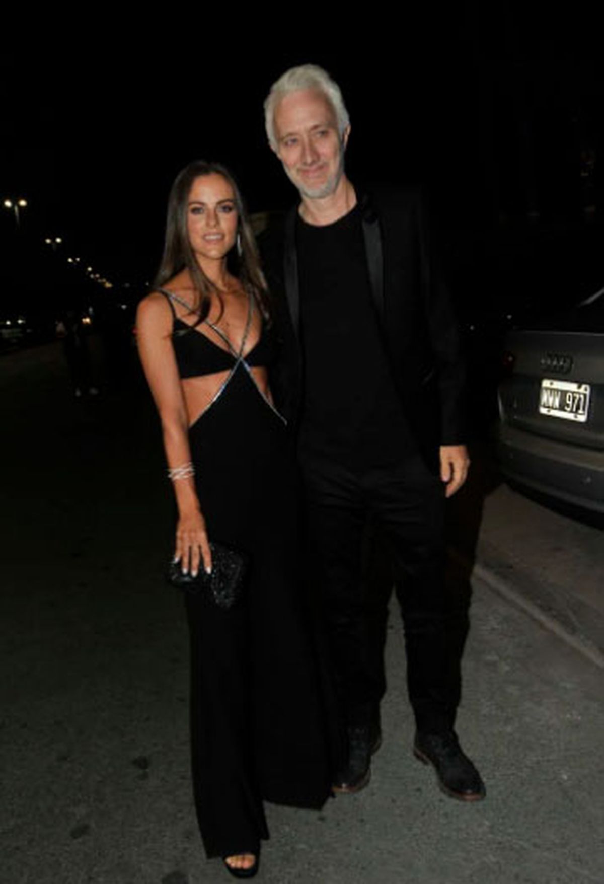 Andy Kusnetzoff y Florencia Suarez.