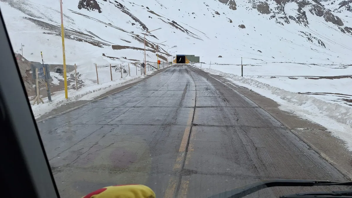 Este domingo por la tarde cerrará el paso a Chile.