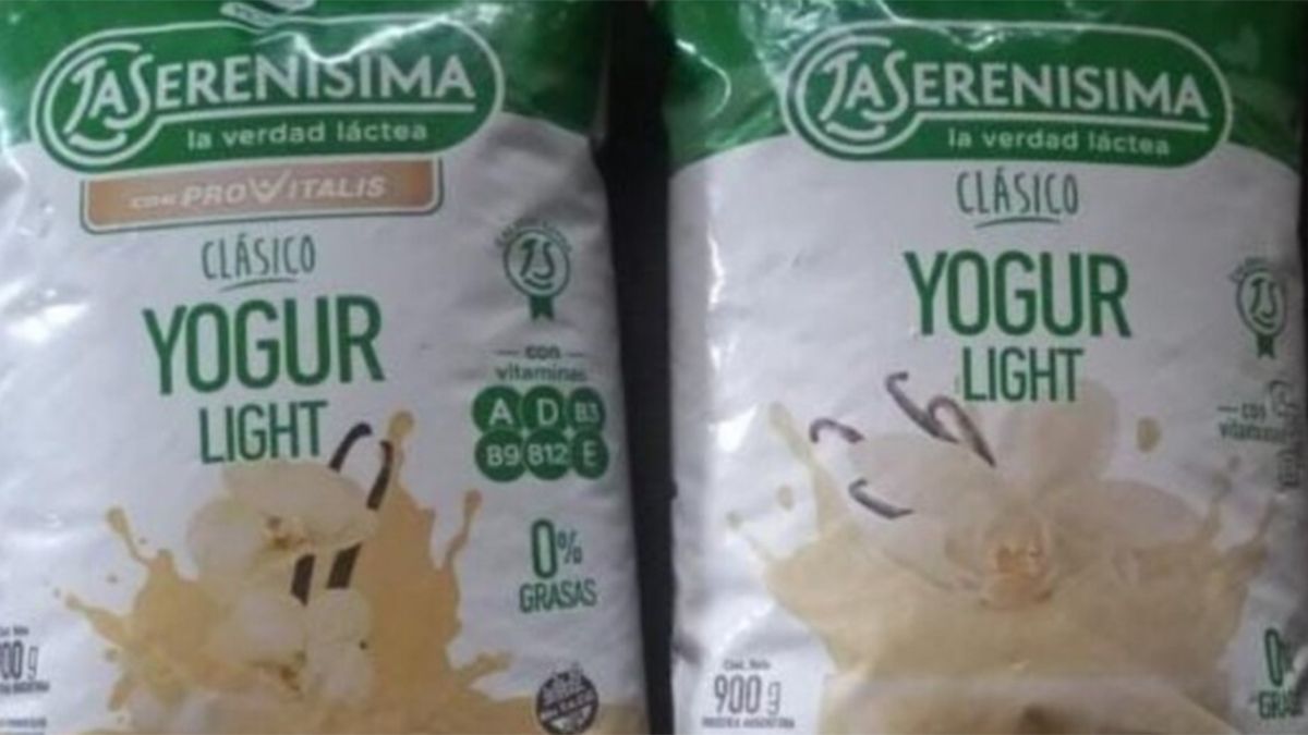 Multas: el yogurt bebible de La Serenísima, un ejemplo.