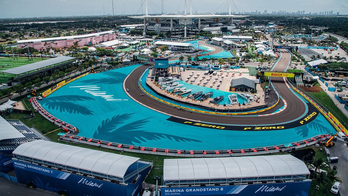 Se correrá el GP de Miami de Fórmula 1.
