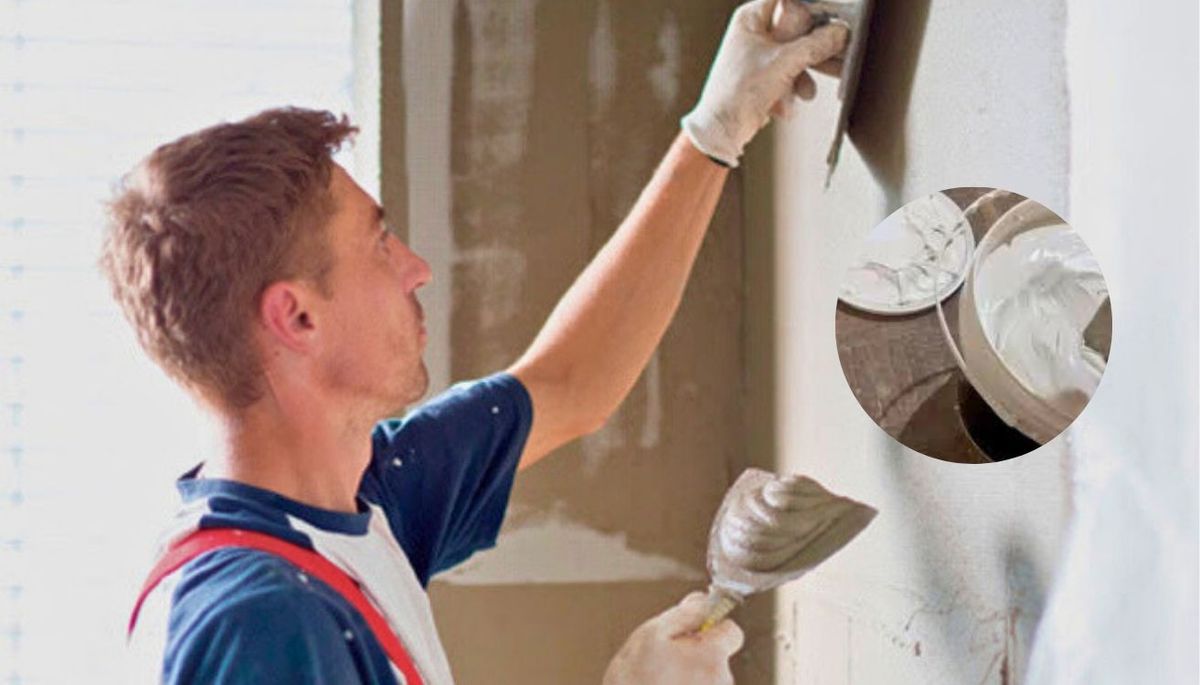 Sigue este truco y prepara masilla o enduido casero. Imagen: Redacción Diario Uno