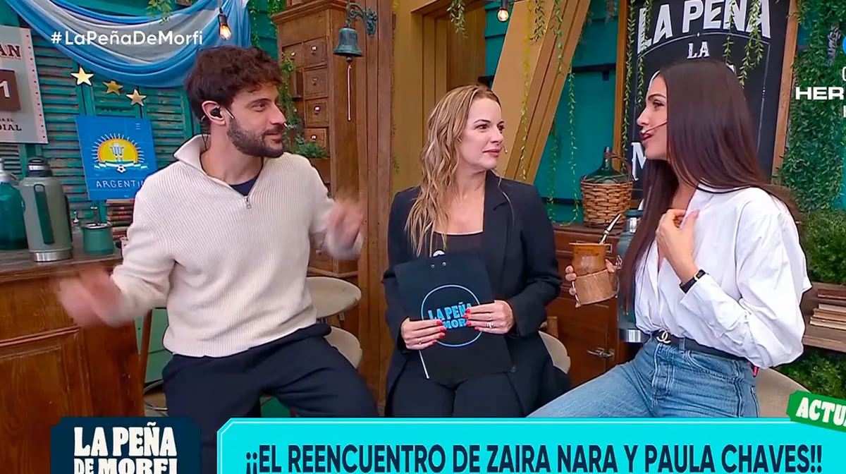 Zaira Nara confirmó su encuentro con Paula Chaves. Zaira Nara confirmó su encuentro con Paula Chaves.