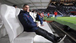 Se calentó el Patón: el técnico de San Lorenzo