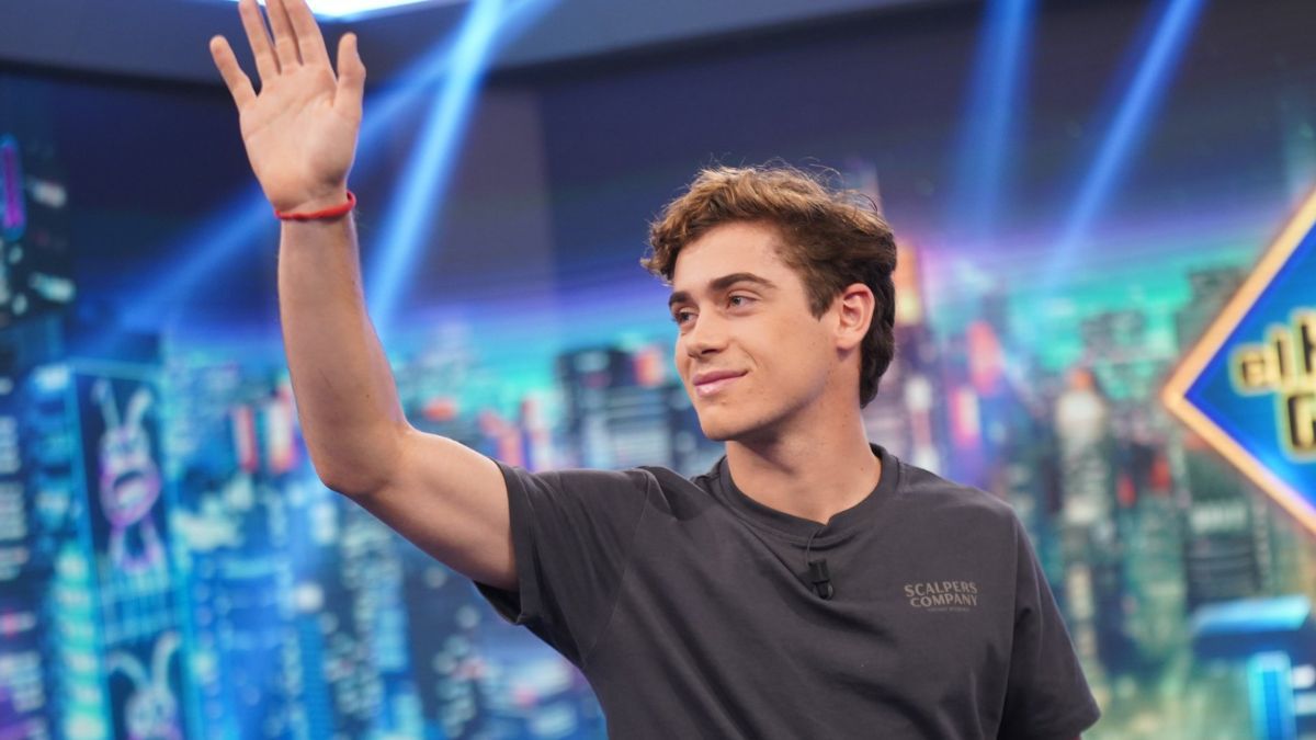 Franco Colapinto brindó una divertida entrevista en El Hormiguero