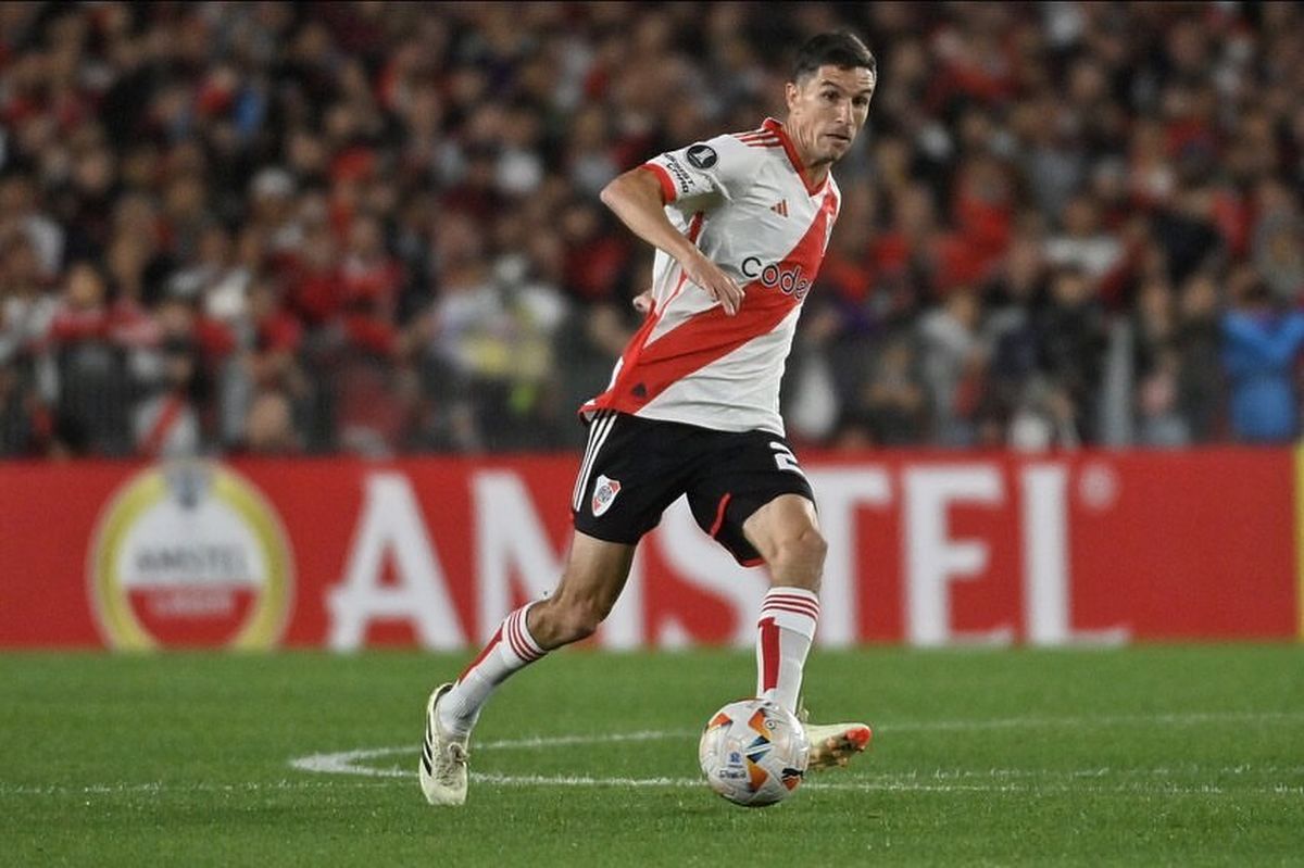 Nacho estuvo presente en la final en Madrid donde River venció a Boca. Nacho estuvo presente en la final en Madrid donde River venció a Boca.