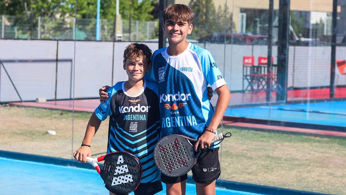 Bautista Placeres y Agustín Sotomayor iran al Mundial junior (UNO/Nicolás Ríos)