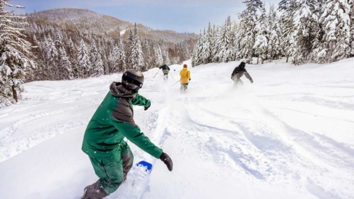 Esquí en Le Massif de Charlevoix.