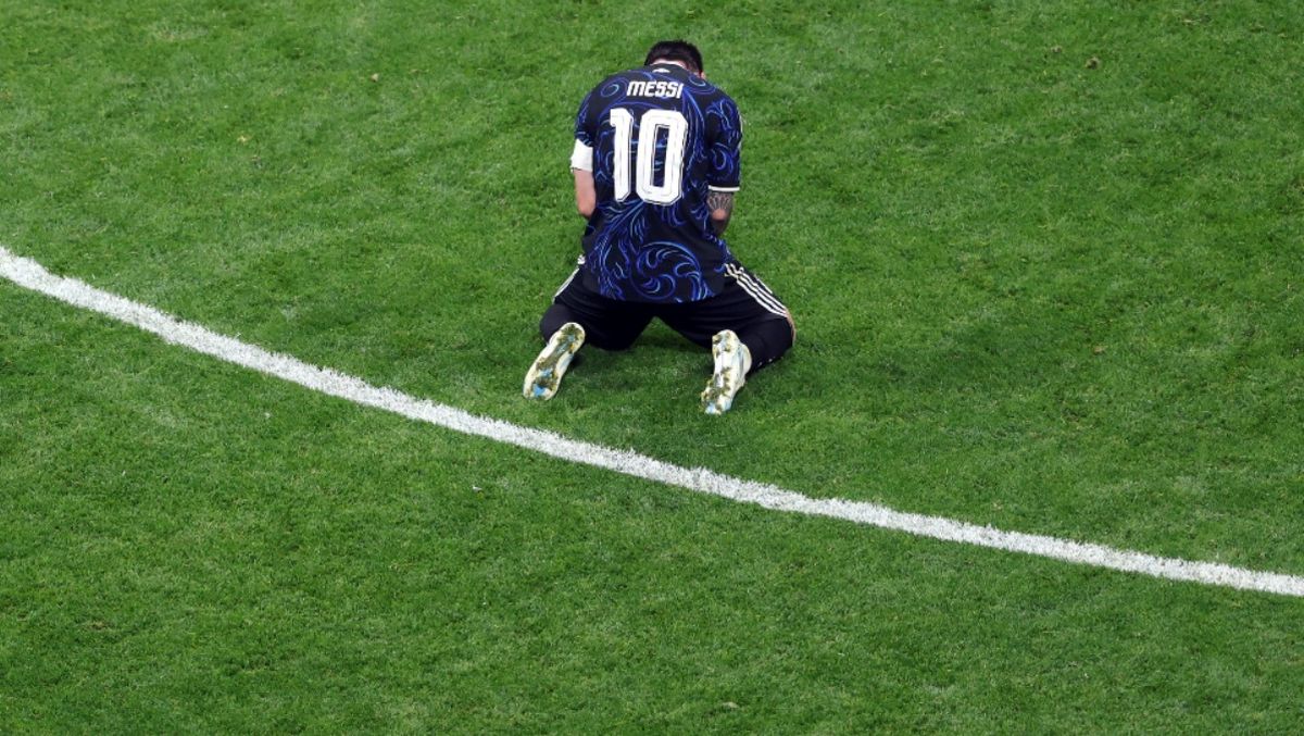 Messi y sus compañeros de la Selección argentina se la bancan contra cualquiera.