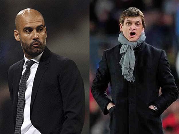 Vilanova le respondió a Guardiola: Pep no estuvo acertado