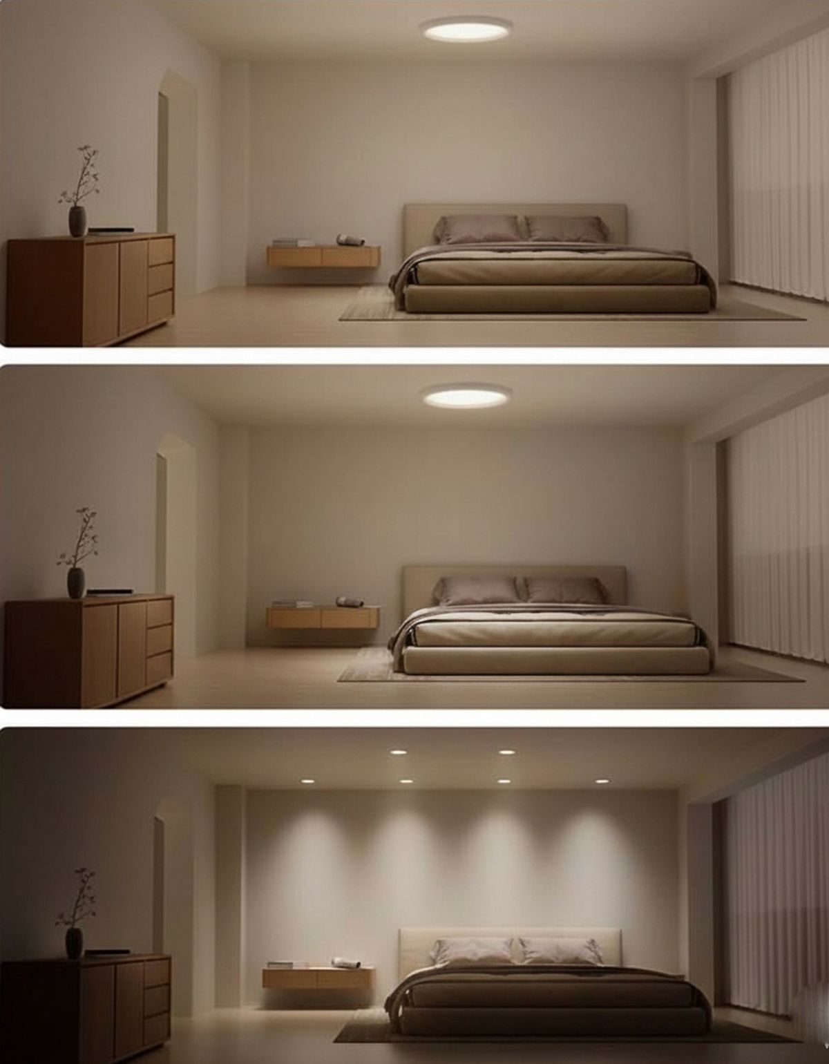 Comparación de la lámpara de Xiaomi con otras. Comparación de la lámpara de Xiaomi con otras.