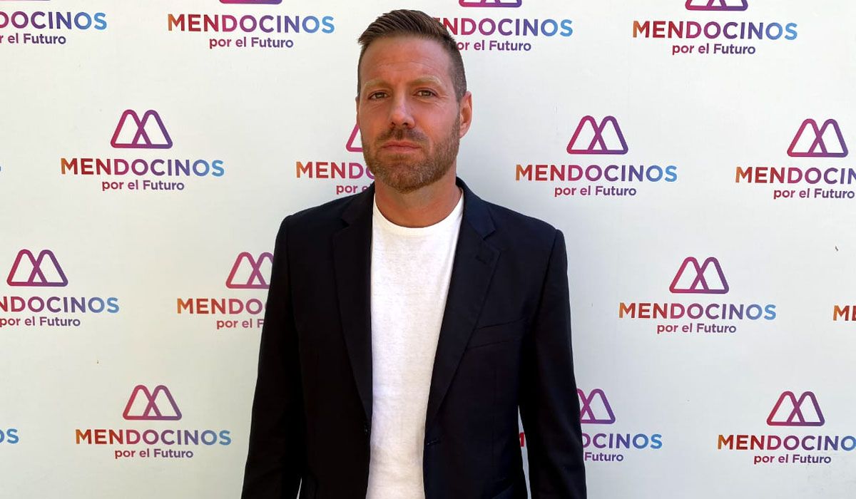 Matías Bertona es el precandidato a intendente de Luis Petri en Luján de Cuyo.