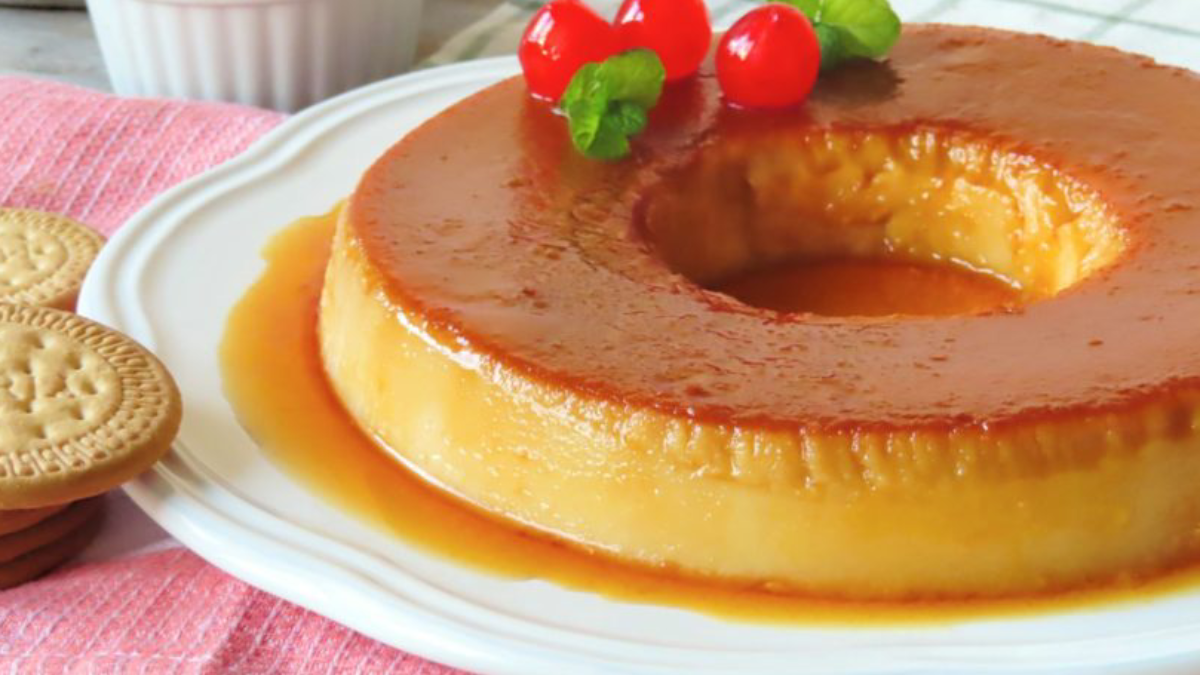 Como se hace un flan casero de huevo