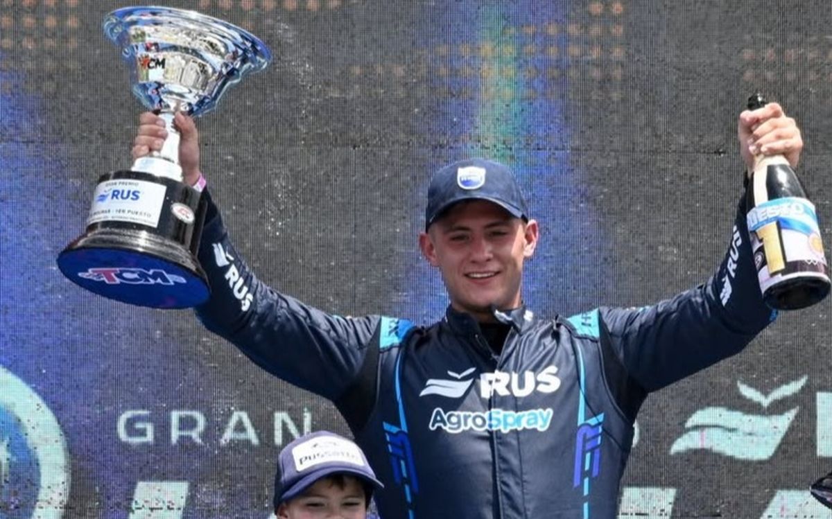Fabrizio Maggini logró una victoria histórica en su debut en el TC Mouras, en La Plata