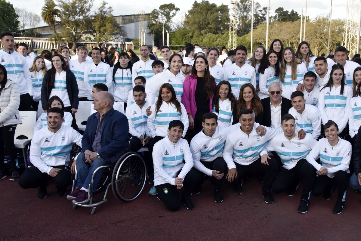 La delegación argentina se despidió en el Cenard La delegación argentina se despidió en el Cenard
