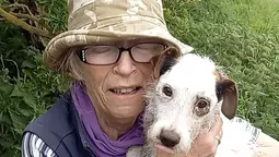 perdio a su perro y lo encontro de la peor manera: enterrado, pero vivo