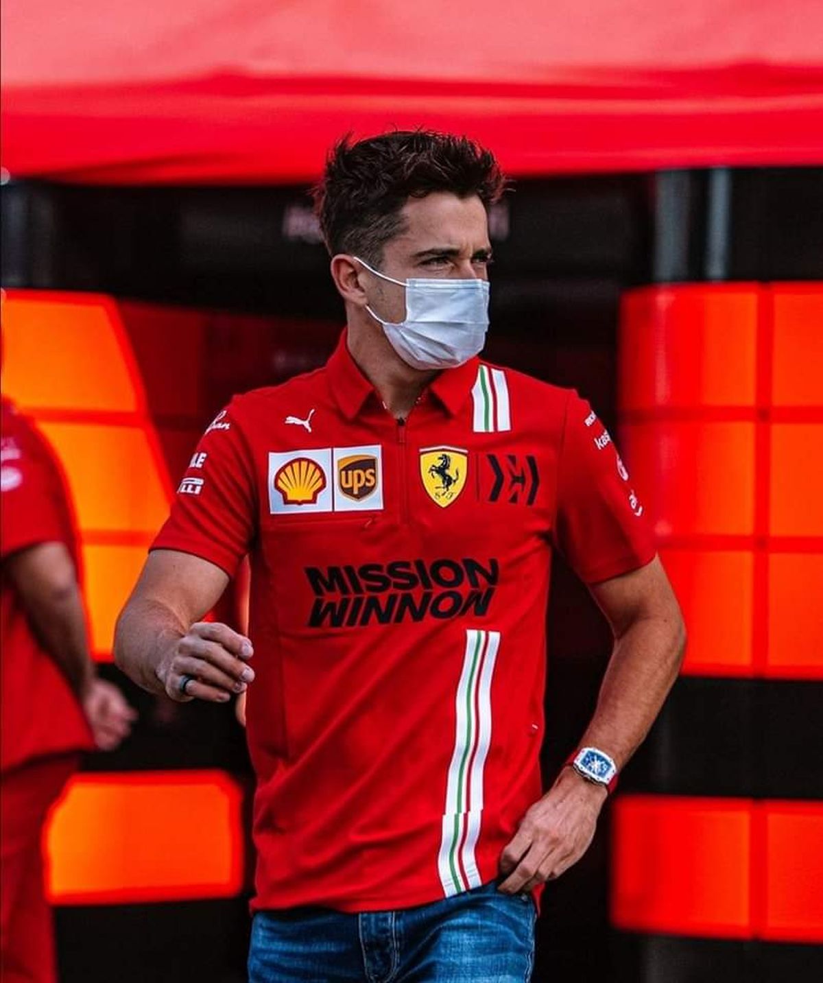 Charles Leclerc suele usar el reloj que le arrebataron