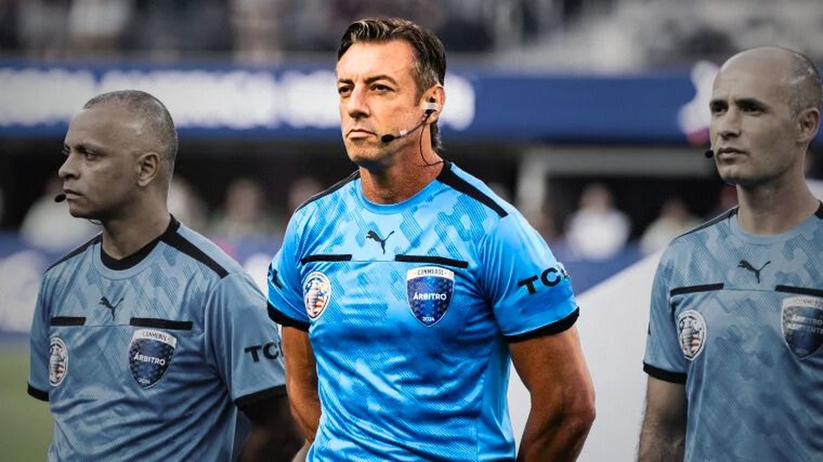 Raphael Claus dirigió Argentina - Colombia en la final de la Copa América 2024.