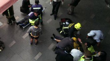 Galería de imágenes del atentado en el subte de Santiago de Chile