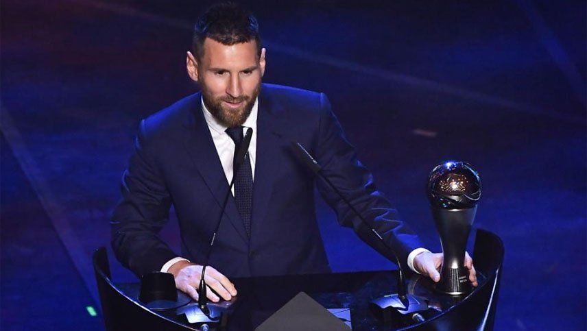 Lionel Messi Recibió El Premio The Best Al Mejor Jugador Del Mundo 6247