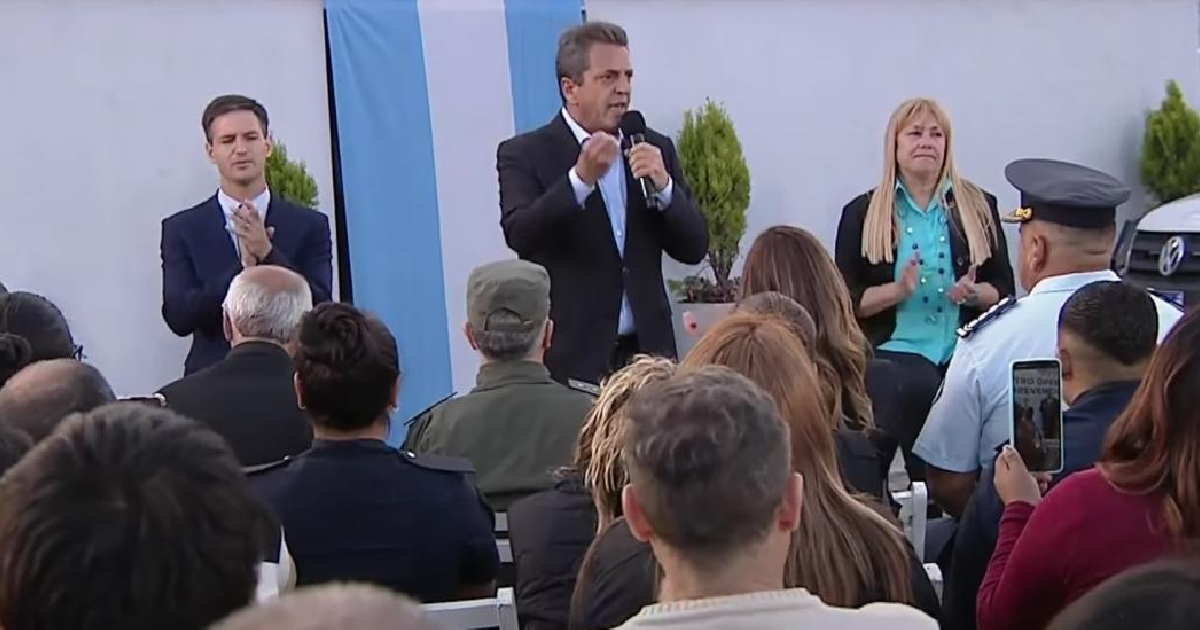 Sergio Massa recorre ciudades de todo el país. (Foto: Télam)