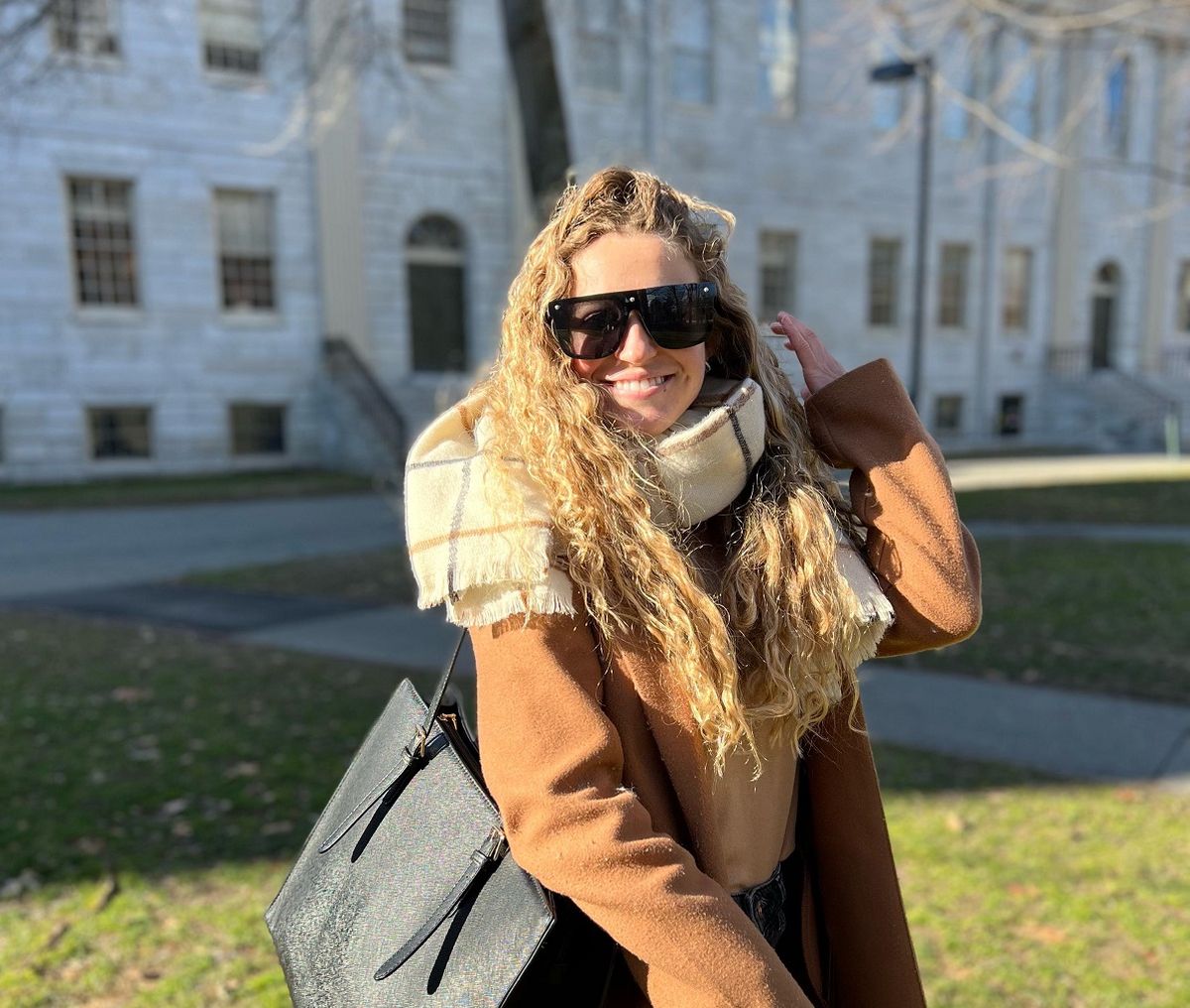 Sofía Mirotti en Berklee College of Music, Boston. Sofía Mirotti en Berklee College of Music, Boston.