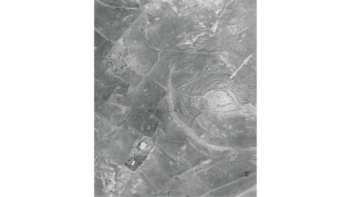 La foto aérea que llegó al descubrimiento. La foto aérea que llegó al descubrimiento.