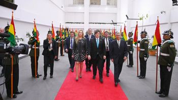 Javier Milei participó de la asunción del presidente Rodrigo Paz Pereira en Bolivia Javier Milei participó de la asunción del presidente Rodrigo Paz Pereira en Bolivia