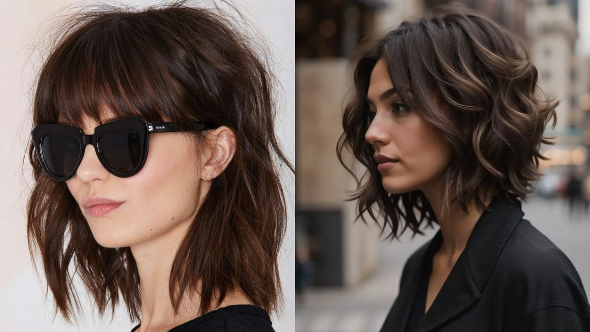 Puedes acompañar este corte con un flequillo desfilado que también genere algo de volumen en otras zonas. Puedes acompañar este corte con un flequillo desfilado que también genere algo de volumen en otras zonas.