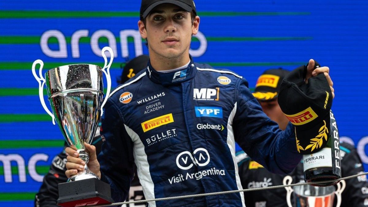 Franco Colapinto está teniendo un buen presente en la temporada de Fórmula 2.