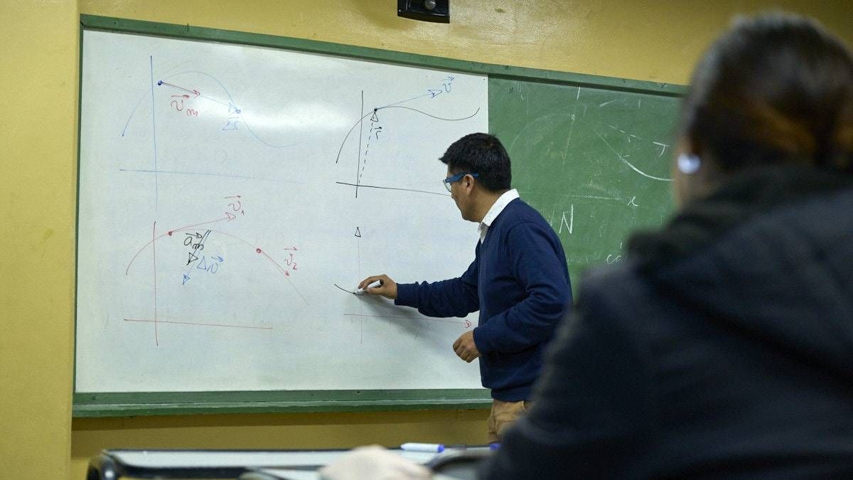 Una de las causas por la que los aspirantes al profesorado de Matemática dejan la carrera es porque les parece difícil. Aducen que llegan con mala formación del Secundario.