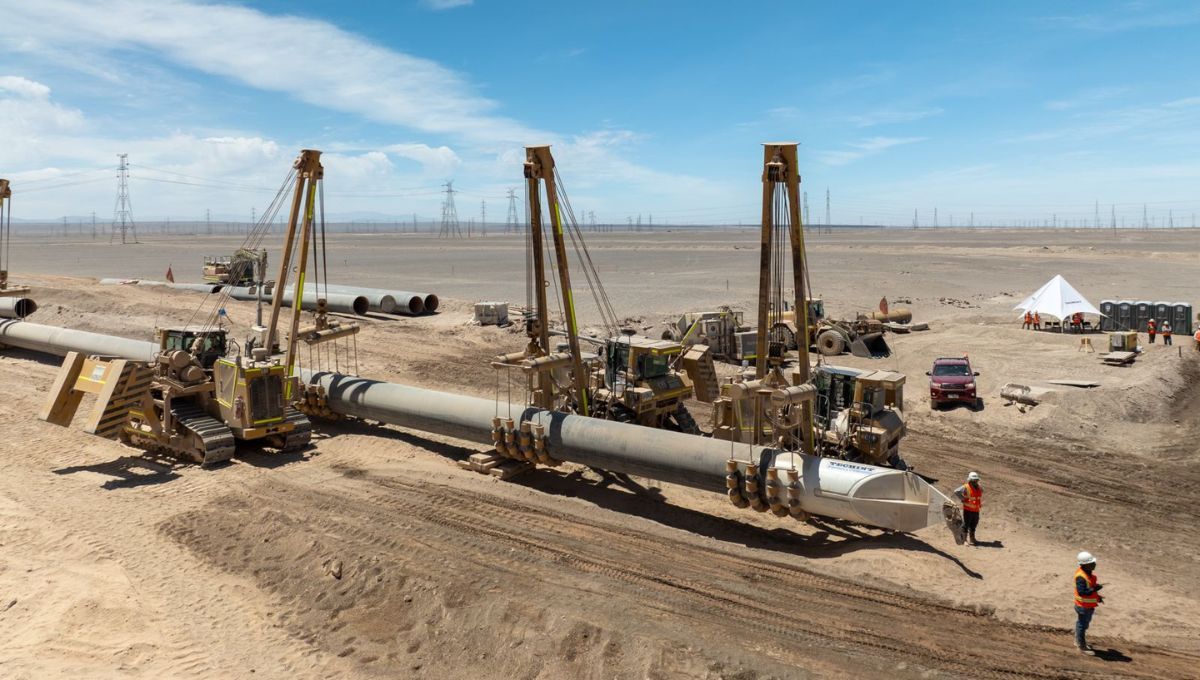 El nuevo acueducto en América Latina que redefine la minería: una tecnología de 160 kilómetros que lleva agua a 3.000 metros de altura