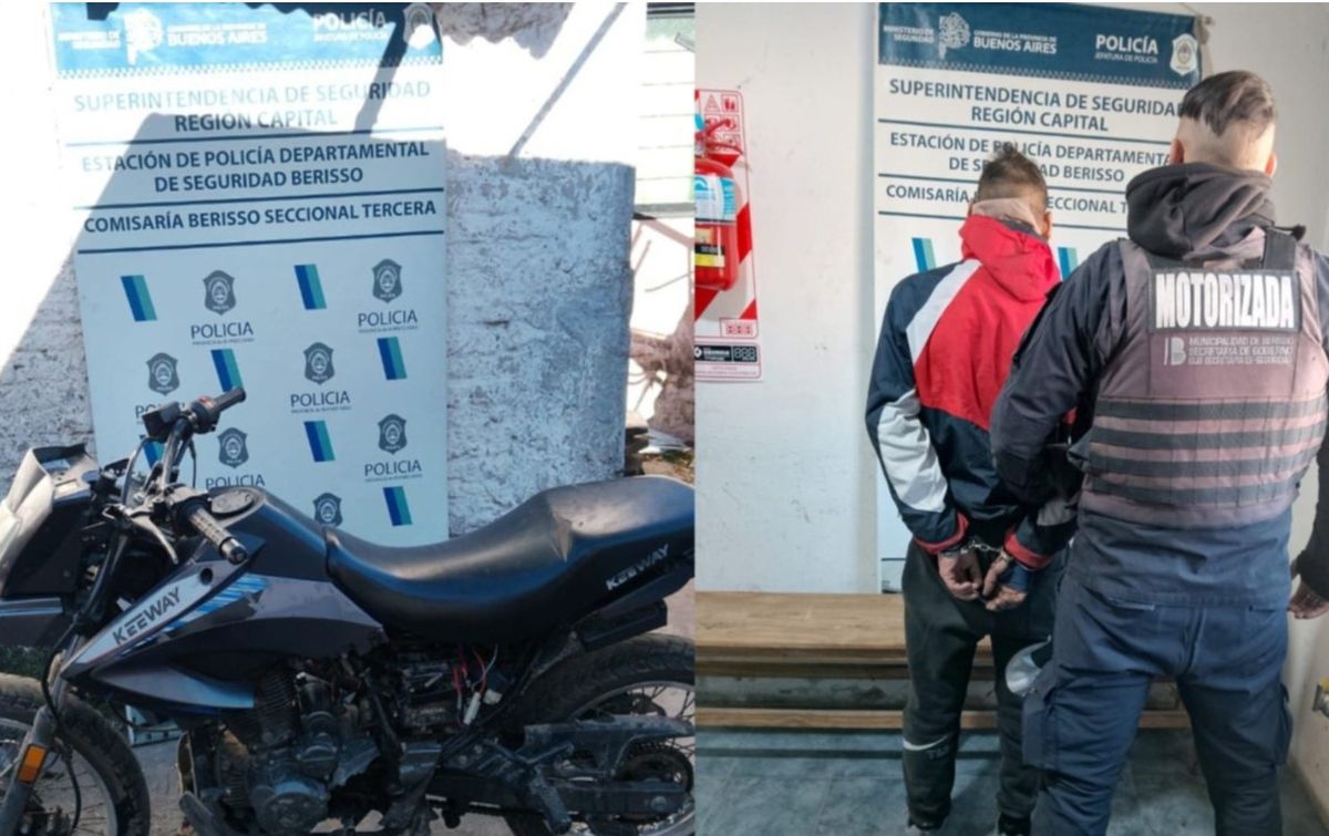 Se confió: una mujer fue a buscar a su novio que estaba en la comisaría y quedó presa por ir con una moto robada Se confió: una mujer fue a buscar a su novio que estaba en la comisaría y quedó presa por ir con una moto robada