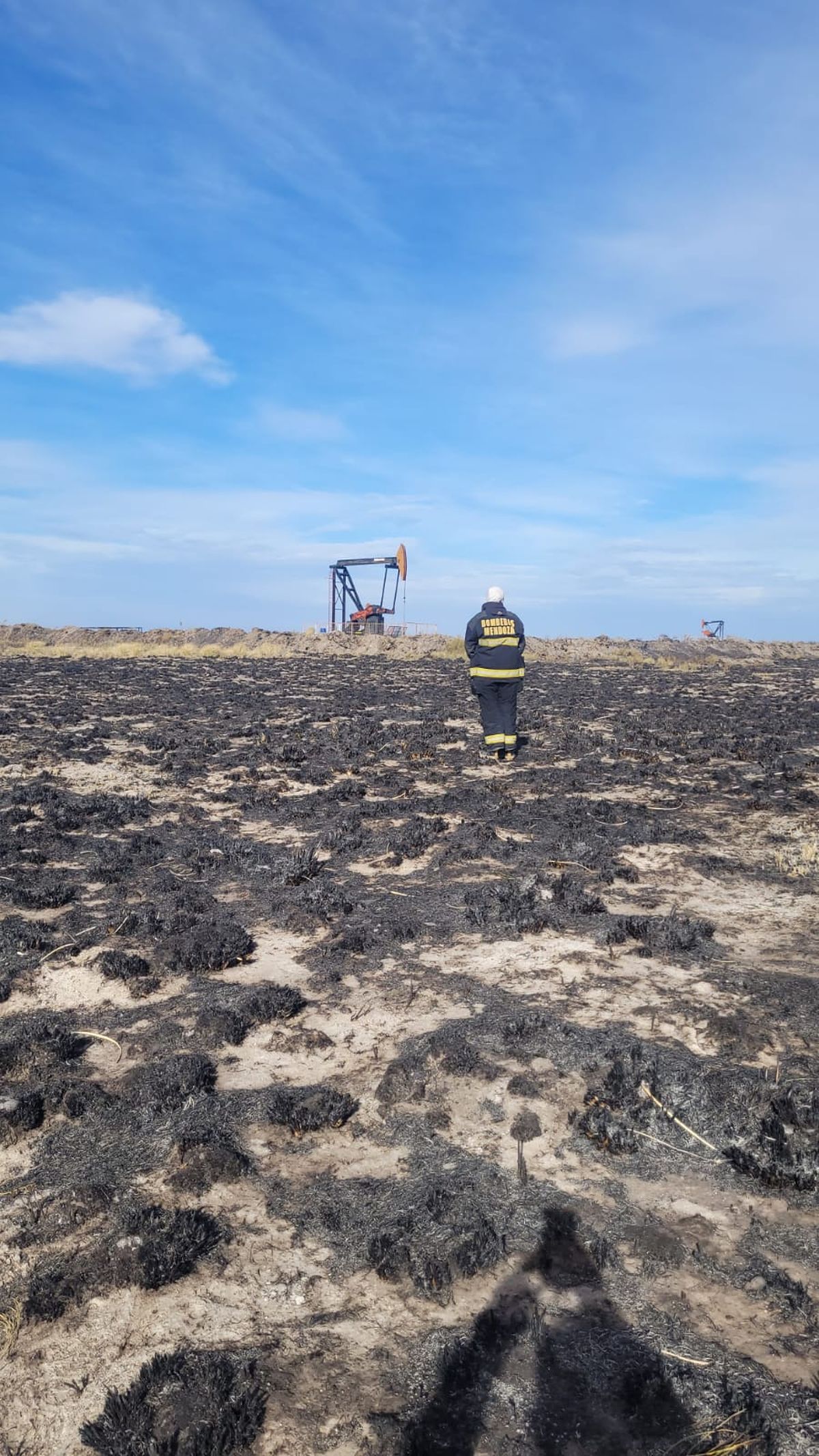 El Gobierno explicó que el incendio está circunscripto. El Gobierno explicó que el incendio está circunscripto.