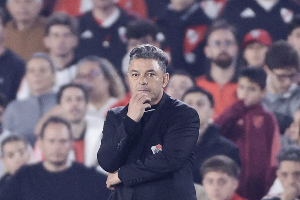 Marcelo Gallardo regres&oacute; al Estadio Monumental.