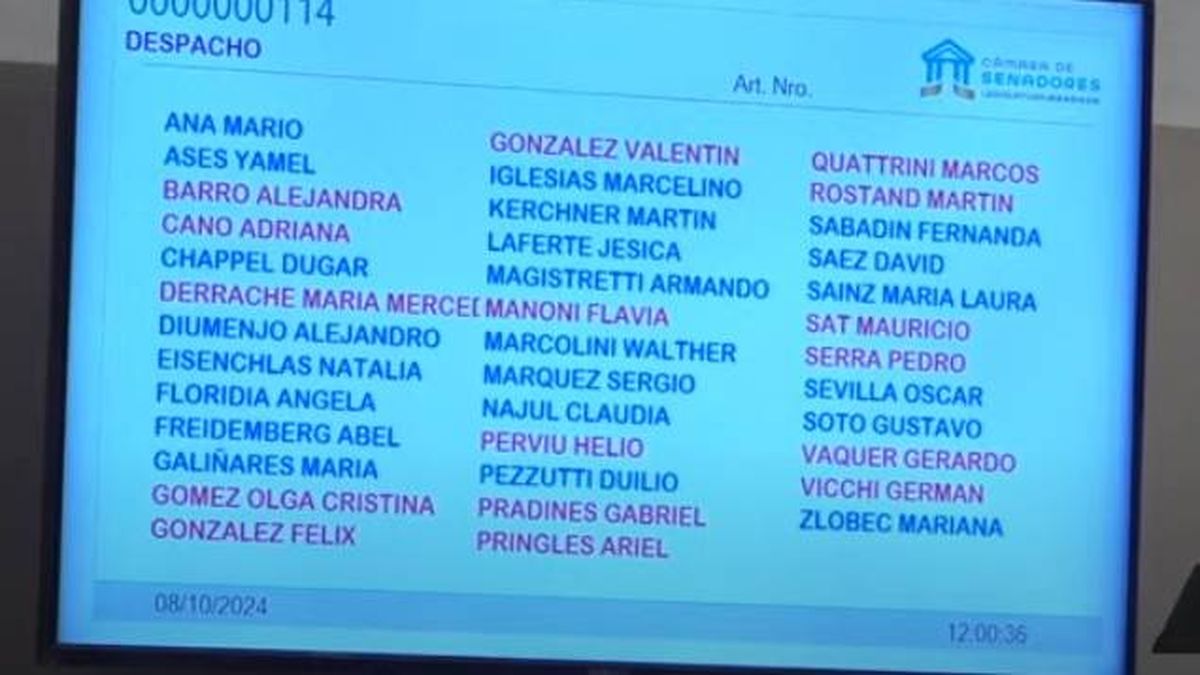 Así fue la votación en el Senado para la aprobación de la reforma de la ley que regula la actividad de la vigilancia y seguridad privada. Así fue la votación en el Senado para la aprobación de la reforma de la ley que regula la actividad de la vigilancia y seguridad privada.