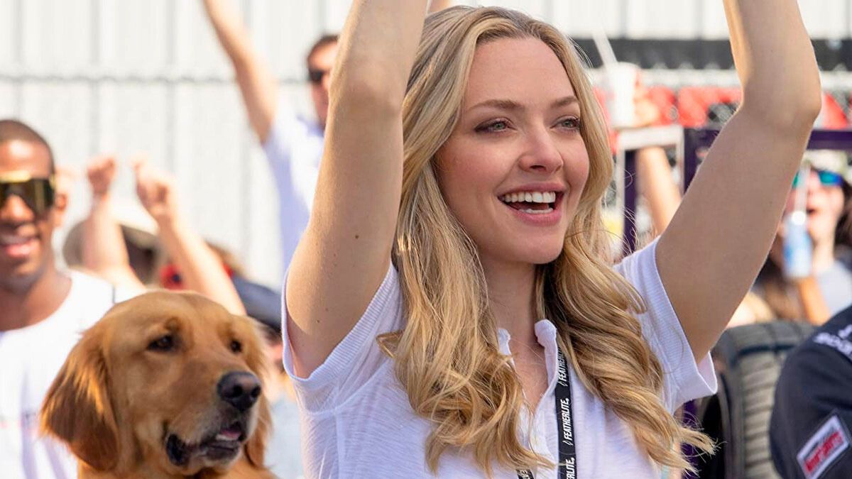 La actriz Amanda Seyfried interpreta a Eve en la película de Netflix.