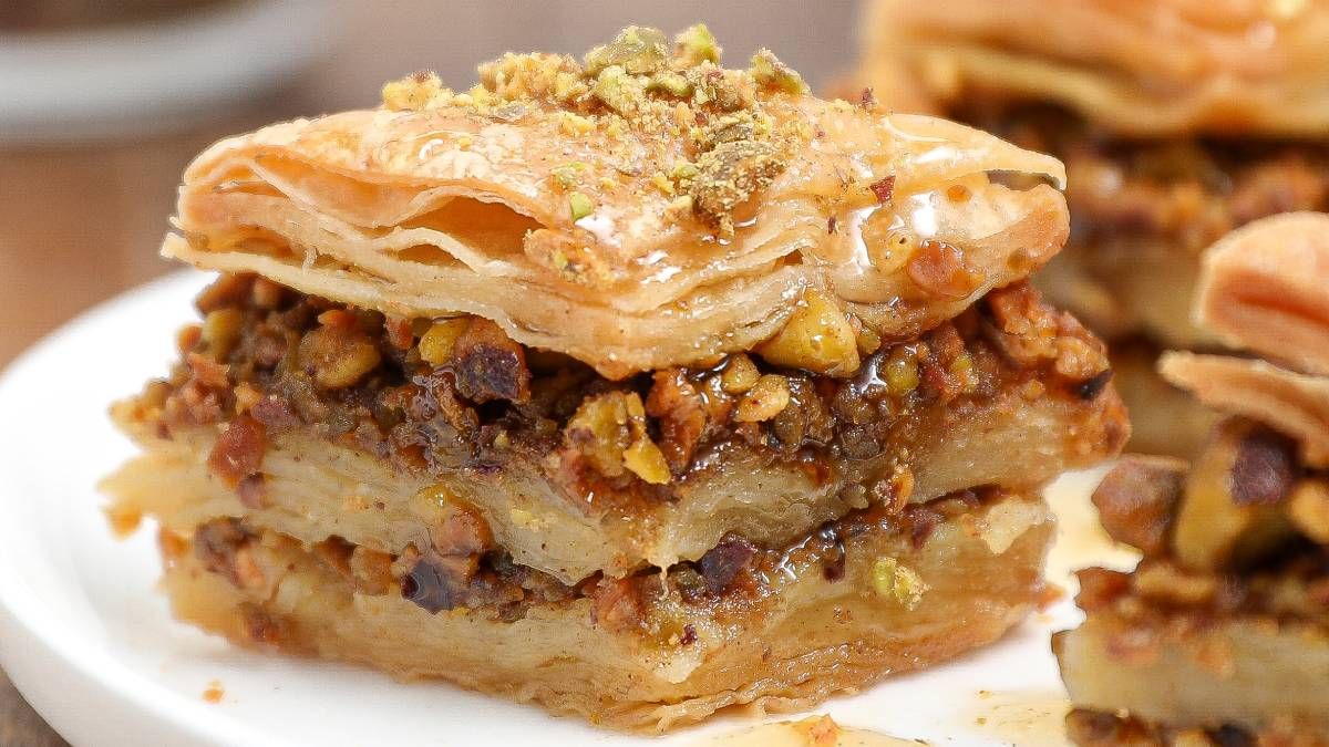 Recetas: postre de nueves Baklava. Foto: gentileza thesaltycooker.